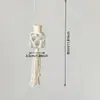 Colgantes de Botella de Perfume Tejidos a Mano, Decoraciones para el Interior del Coche, Colgantes de Perfume para Coche, Suministro de Comercio Exterior Transfronterizo, Colgantes de Ganchillo