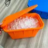 Nuevo Producto de Amazon: Molde para Cubitos de Hielo Extra Grande, Molde de Silicona para Hielo Grande, Máquina de Hielo de Gran Capacidad, Caja de Hielo