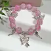 Atacado Pulseira Flor Explosão Margarida Super Fada Joias com Contas Pulseira Feminina de Alto Padrão Joia de Mão Transfronteiriça Pequenos Produtos de Yiwu