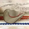 Directo de fábrica sombrero de fieltro de oveja cinturón sombrero de lana decorativo