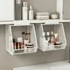 Venta Directa de Fábrica Estante de Almacenamiento Colgante Frontal de Espejo Estante de Almacenamiento de Cosméticos Organizador de Tocador de Baño Estante de Almacenamiento de Maquillaje