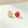 Acessórios de decoração DIY para material escolar de esmalte de desenho animado transfronteiriços, acessórios criativos de troféu e capelo de formatura, série Dia do Professor