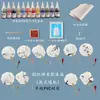 Traje de leque laqueado laque especial para leque redondo saco de material DIY pintura de grafite para jardim de infância brinquedos educativos feitos à mão para crianças