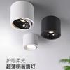Spotlight de Ângulo Ajustável Montado na Superfície, Luminária de Teto LED para Sala de Estar Doméstica, Pequena Luminária de Corredor Antirreflexo, Luz Antirreflexo