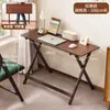 Escritorio Plegable Estudiante Hogar Escritorio para Computadora Habitación Apartamento Pequeño Mesa de Estudio de Cabecera Escritorio de Oficina Simple