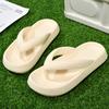 Sandálias de Verão de Solado Macio para Casal, para Banheiro e Exterior, Sandálias Casuais de Solado Grosso, Novas Chinelas de Tamanho Grande para Uso ao Ar Livre