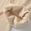 Pantalones de mujer embarazada sin abdomen libre Otoño e Invierno Nuevo estilo Pantalones de pijama con soporte abdominal Ajustable Color sólido Ropa exterior Pantalones de casa de pierna recta y pierna ancha