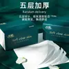 60 Pacotes de Lenços de Papel Domésticos em Caixa, Lenços Faciais Flexíveis, Guardanapos Atacado, Lenço de Polpa de Madeira Natural, Especial para Sala de Estar e Quarto F