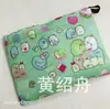 Bolsa de compras plegable Spot 210D bolsa tipo chaleco de dibujos animados portátil grande