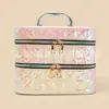 El Fabricante Tiene Muestras en Stock, Bolso Estuche Cosmético Láser, Neceser de Viaje, Bolso Cosmético Satchel, Caja de Manicura