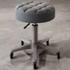 Silla de Peluquería Barbería Hogar Manicura Taburete Redondo Taburete de Belleza Salón de Belleza Giratorio Elevador Polea