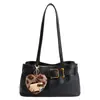 Bolso de hombro texturizado de nuevo estilo para invierno 2026, bolso moderno y con personalidad, bolso casual de diseño exclusivo para mujer.