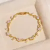 Pulsera Clásica Nueva de Moda Cruzada con Circonita Atmósfera Exquisita Versátil Pulsera para Mujer Venta Directa de Fábrica