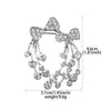 Accesorios de Ropa Casual y Personalizados con Broche Diseño de Nicho Aleación Diamante Pin para Traje Chaqueta Camisa