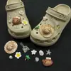 Diapositivas de resina de dibujos animados para zapatos con forma de helado y dona, accesorios versátiles y lindos para zuecos, piezas decorativas DIY, desmontables
