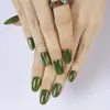 Unhas Usáveis Feitas à Mão Atacado Xiaohongshu Douyin Venda Quente Diamante Borboleta Coração High-End Nail Art Unhas Usáveis 24 Peças