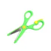 Suministro Directo de Fábrica Tijeras de Plástico Tijeras de Plástico para Manualidades DIY Tijeras de Seguridad de Dibujos Animados Tijeras de Resorte con Envoltura de Filo