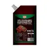 Comida Dios Ama Salsa de Pimienta Negra 1kg Comercial Mayoreo Pimienta Negra Pasta Bistec Barbacoa Brochetas de Cordero Salsa Especial