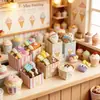 Acessórios de Resina para Comida e Brinquedos, Comida Simulada Miniatura, Decorações de Cozinha em Miniatura, Pacote de Material Artesanal DIY para Atacado