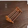 Porta-copos porta-secagem de copos de bambu porta-armazenamento porta-escorredor porta-xícara de chá conjunto de chá kung fu portátil acessórios para cerimônia do chá vendas diretas da fábrica