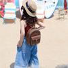 Mochila escolar pequeña retro de estilo coreano para niños, mochila de PU para salir, estilo francés, elegante y sencilla, de princesa.