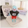 Colgantes de peces geniales, peces flácidos, peces que yacen planos de los residentes de Fondo de Bikini, accesorios para llaveros, chalecos de cama, Año Nuevo
