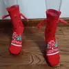 Nuevos Calcetines Navideños Populares de Amazon Transfronterizos Otoño e Invierno Algodón Calcetines Magnéticos de Moda Calcetines de Media Pantorrilla Fabricante