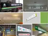 Letrero Guía Luminoso de Caja Colgante Doble Cara Hueco Señal Luminosa Centro Comercial Oficina Supermercado Señal Direccional Hecho a Medida Hospital