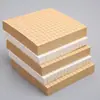 El cuaderno creativo de notas adhesivas se puede arrancar para que los estudiantes usen el libro de mensajes de cuadrícula de notas adhesivas n veces para pegar papel de notas