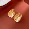 Pendientes de Gota de Agua de Aguja Plateada Maillard Retro Ins de Gama Alta Elegantes de Botón Versátiles Moda Nicho Pendientes al por Mayor