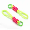 Color Ins Cuerda Trenzada Hecha a Mano Hebilla Única Cuerda Funda para Teléfono Móvil Llavero Bolso de Moda Colgante de Muñeca Hebilla de Cuerda V1001