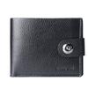 Cartera con hebilla magnética cartera corta para hombre hombre con cremallera puede guardar licencia de conducir cartera de hombre cartera horizontal