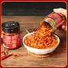 Salsa de Chile Picante con Pimientos Verdes y Rojos Picados, una Especialidad de Long'An, Guangxi, para Mezclar con Arroz y Fideos, Entrega Directa de Fábrica, Picante