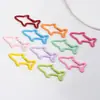 Colgante de Tiburón de Dibujos Animados de Aleación, Colgante Chapado en Color, Cadena para Teléfono Móvil, Llavero, Materiales Decorativos, Accesorios para Joyería DIY