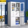 Armário de Metal Arquivo de Escritório com Gavetas com Chave Armazenamento de Dados Financeiros Armário Pequeno Armazenamento Doméstico Armário de Ferramentas