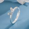 Brinco de orelha de coelho personalidade feminina temperamento simples fofo estudante abertura ajustável diário tudo-combinar pulseira fofa