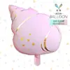 Mecrla Nuevo Globo de Película de Aluminio Tema Océano Mate Caballito de Mar Estrella de Mar Concha Decoración de Fiesta de Cumpleaños