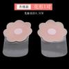 Adesivos de silicone para seios invisíveis respiráveis anti-volume adesivos finos para o peito orelhas de coelho femininas adesivos para levantar os seios suporte superior adesivos para mamilos