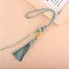 Alça de Mão com Borla de Dinheiro Pequena Corda de Segurança para Pulso Trançada DIY Pingente de Corda Acessórios Cordão Acessórios de Contas Soltas DIY