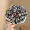 Goma para el pelo floral estilo coreano perezoso con trabajo pesado, cuerda para el pelo de salchicha de cerdo retro para niñas, cuerda para el pelo de alta calidad, banda de goma de alta elasticidad