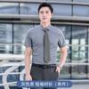 Camisa de trabajo para hombre, fábrica de ropa, logotipo bordado, personal azul, fábrica de herramientas, ropa bordada, camisa blanca, vestido, venta al por mayor
