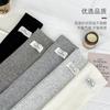 Cubiertas de Calcetines de Lana para Mujer, Otoño e Invierno, Engrosadas y Cálidas, Calcetines Altos Apilables, Cubiertas de Calcetines Tejidas, Calentadores de Piernas de Punto de Media Pantorrilla Y2K de Moda, Venta al por Mayor