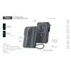 Pantalla Dinámica Pantalla Digital Carga Inalámbrica con Soporte de Cable Integrado Power Bank Magnético 10000mAh Carga Súper Rápida 22.5W