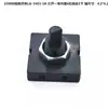10(3A) Interruptor Rotativo Quadrado 25MM 4 Pinos Panela Elétrica de Cozinha Panela de Saúde Interruptor de Controle de Velocidade do Ventilador