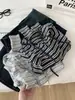 Suéter con capucha de mezcla de lana a rayas estilo coreano para mujer, colección otoño 2026, corte holgado y adelgazante, cárdigan de punto con doble cremallera