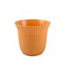 Maceteros de Plástico de Gran Diámetro para Flores, Venta al por Mayor por Fabricante, con Fondo Hueco y Agujeros de Drenaje para Cultivo de Plantas Verdes y Jardinería, con Plato, Estilo de Escritorio