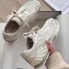 Novos Sapatos Femininos Primavera e Verão 2026 com Solas Macias que São Confortáveis, Malha de Couro Genuíno Respirável Tênis Casuais Esportivos