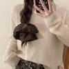 Goma para el pelo con estampado de leopardo Otoño e Invierno Nueva Dulce Fresca Y2K Chica Picante Grande para Cola de Caballo Baja Accesorio para el Cabello para Mujer