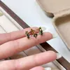 Anel de Cruz com Zircônia Retro Vintage de Design de Nicho para Mulheres, Novo Anel Aberto Ajustável da Moda, Versátil e Estiloso