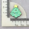 Accesorios para Funda de Teléfono Móvil de Alce Accesorios para el Cabello DIY Accesorios de Navidad Muñeco de Nieve Árbol de Navidad Pegamento de Crema DIY Accesorios para Tocados de Resina